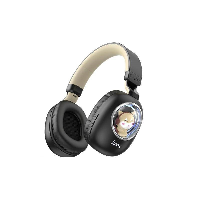 Hoco ESD11 Cute Luminous Bluetooth Headphones - Stylish Sound with LED Lights - Saif Al Najmi Kw